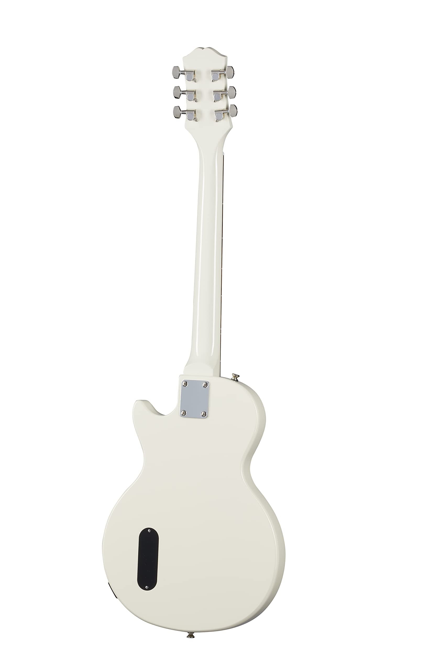 Epiphone Paquete de Guitarra Eléctrica Les Paul Junior Billie Joe Armstrong Blanco Clásico