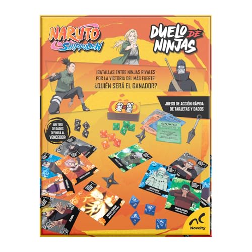 Juego de Mesa Novelty Corp Naruto Duelo de Ninjas