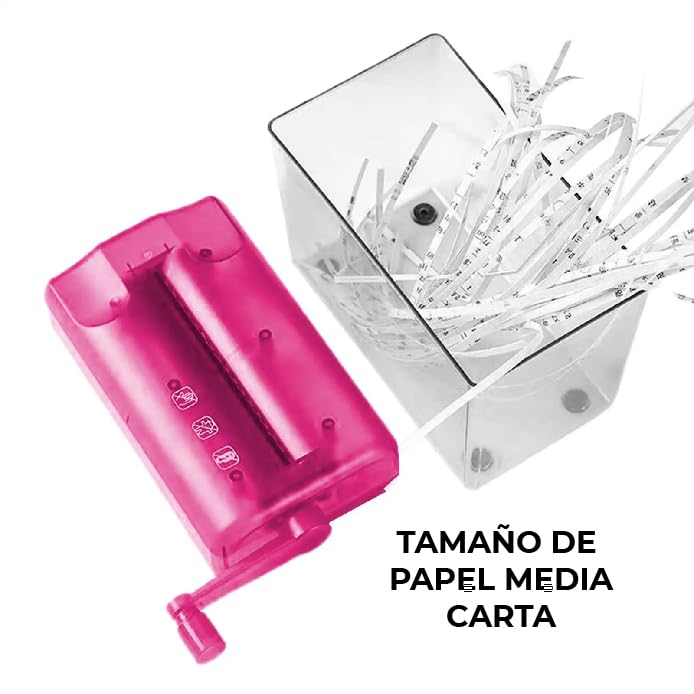Triturador de Papel Manual CHIC-FANTASY A6