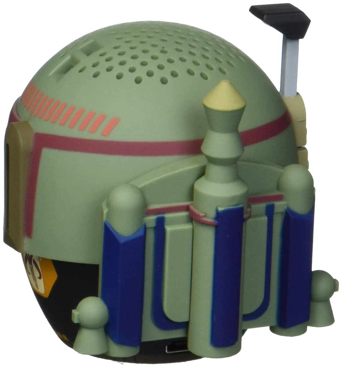 Bitty Boomers Star Wars: Book of Boba Fett - Mini Altavoz Bluetooth Boba Fett, Verde Oliva, 2.3 Pulgadas