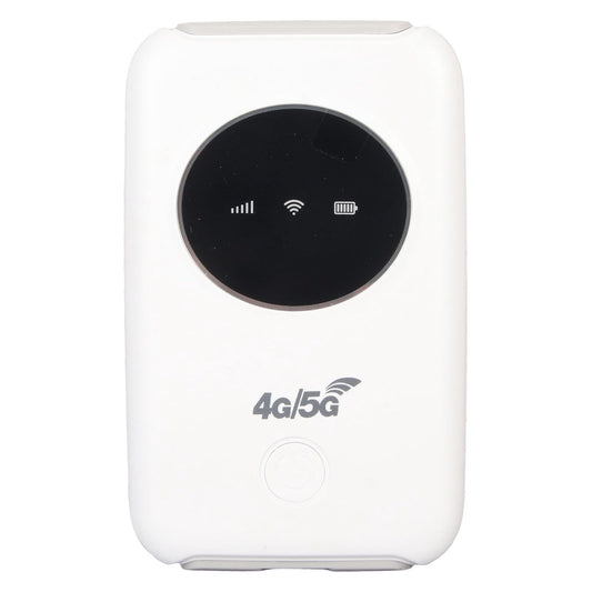 Chazcool Punto de Acceso Móvil WiFi 4G LTE, 5G WiFi Hotspot Desbloqueado 300Mbps, con Ranura para Tarjeta SIM, Soporte de Enrutador WiFi Hasta 10 Dispositivos Conectados, WiFi Móvil Portátil de Viajes