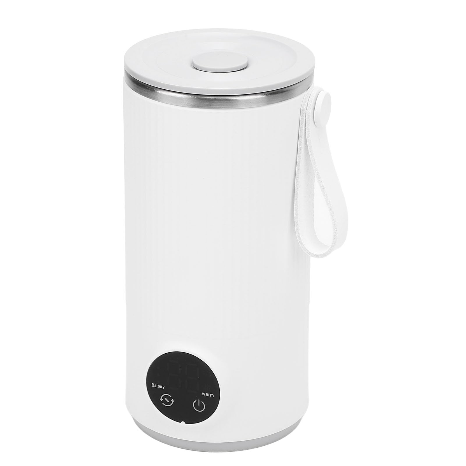 Hervidor Eléctrico de Viaje, Hervidor de Agua Caliente Portátil de 400 Ml con 4 Temperaturas, Hervidor de Agua Automático con LED, Calentador de Agua para café, té, Sopa de Leche