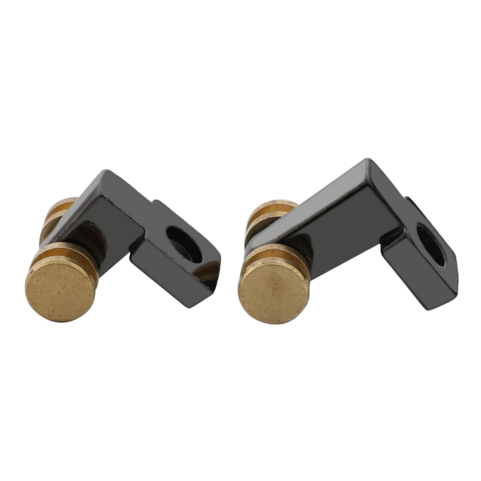 OVSAL Pack of 2 Brass Roller String Retainer for Electric Guitar String Tree String Guide Roller String Trees for Tele Telecaster Start Electric Guitar String Parts Replacement Black