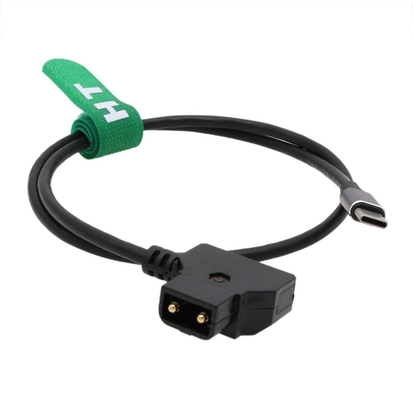 HangTon Cable de alimentación D-tap a USB tipo C 14.8 V 24 pulgadas para cámara SDI/HDMI convertidor Tilta Nucleus Nano II inalámbrico Focus Motor V-Mount Battery