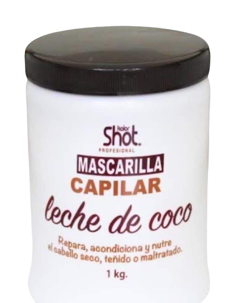 Mascarilla de Cabello Shot Coco Reparadora Acondiciona y Nutre