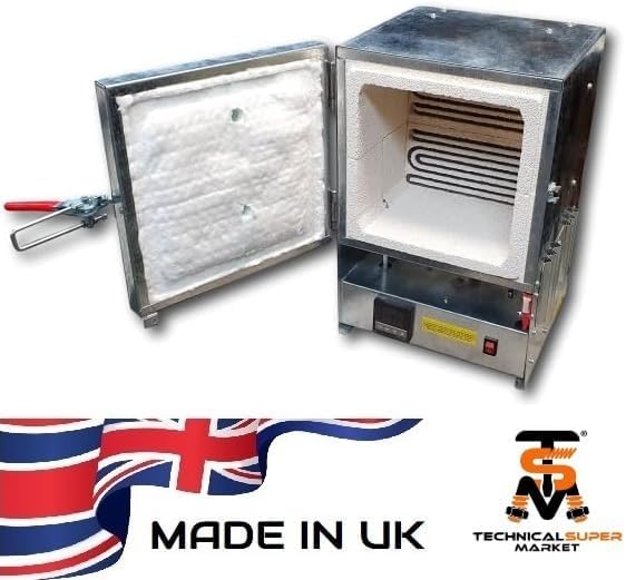 Horno de mufla eléctrico R14-L 950C/1772 con controlador P.I.D fácil de usar