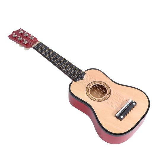 Ciieeo 21 Acústicas Guitarra Pequeña Guitarra Acústica Clásica Con Cuerda De Selección Para Principiantes Niños Adultos Instrumento Musical (Beige) Guitarra Electroacústica
