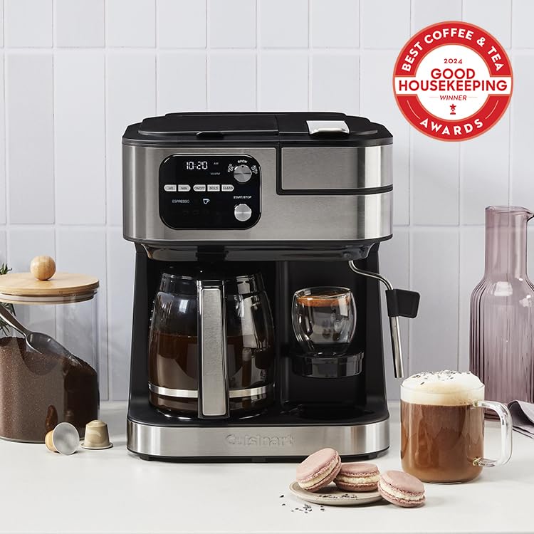 Cuisinart Coffee Center Barista Bar Cafetera 4 en 1 SS-4N1ES