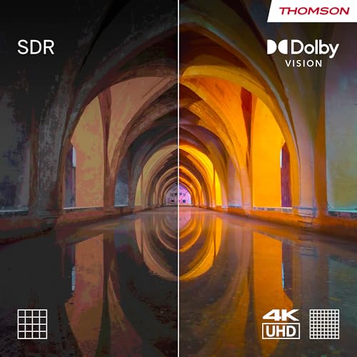 Streaming Box Thomson Plus 270 Negro con Altavoz Integrado y Google TV 4K UHD