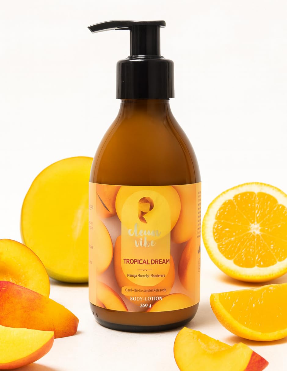 Crema Corporal Tropical Dream Mango Durazno Mandarina, 250g