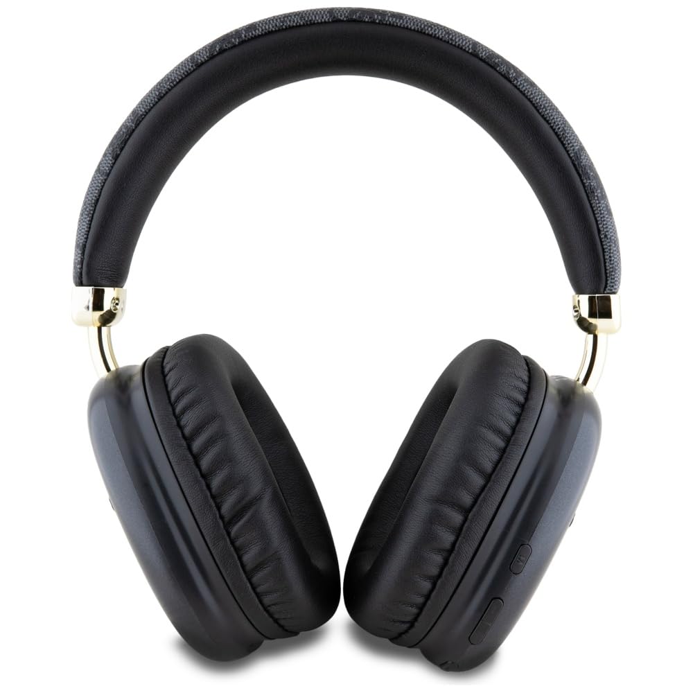 Auriculares CG Mobile Guess Negro Logo Triángulo Dorado BT 4G
