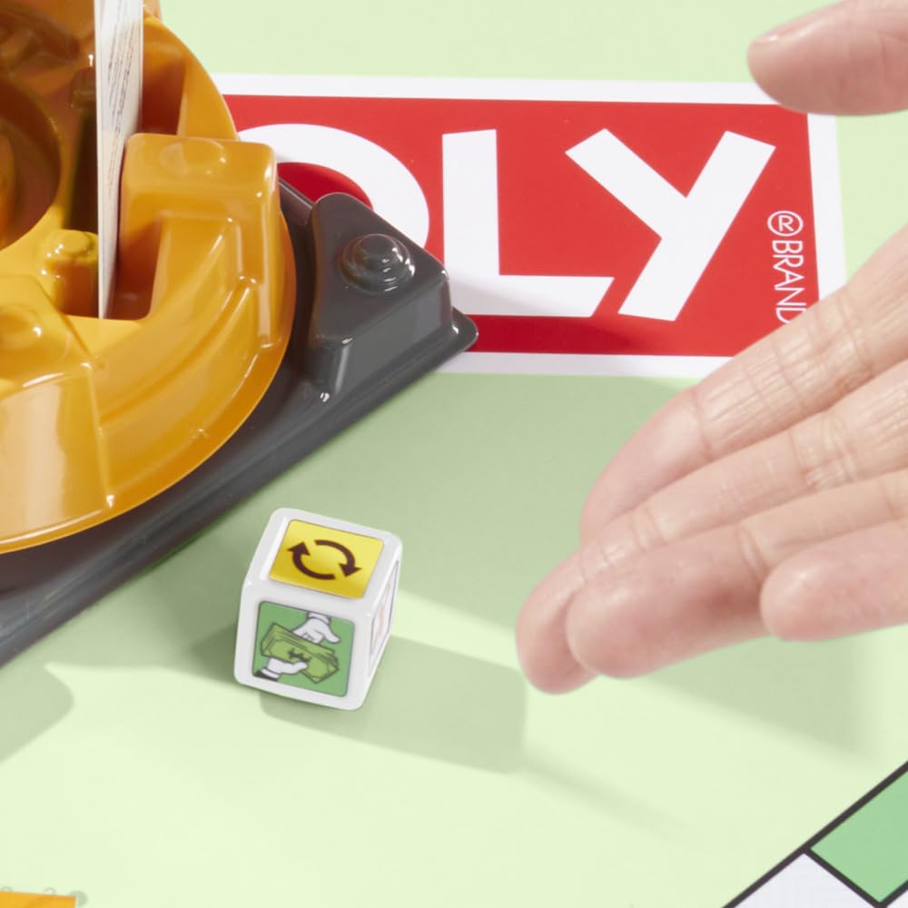 Hasbro Gaming Juego de Mesa Monopoly EXPANSIÓN Todo a la Venta, Añade al clásico Juego de Mesa Monopoly, Juegos Familiares, Edad 8+, 40 Minutos.