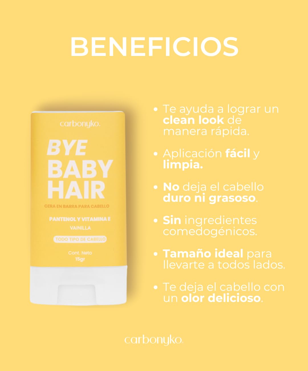 Bye Baby Hair (Vainilla)