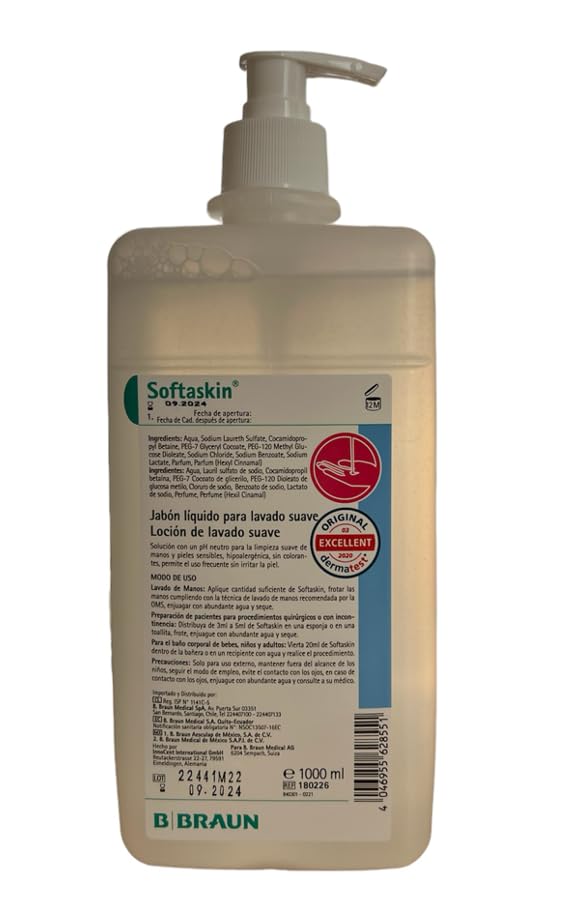 BBraun Softaskin 1lt (Jabón líquido)