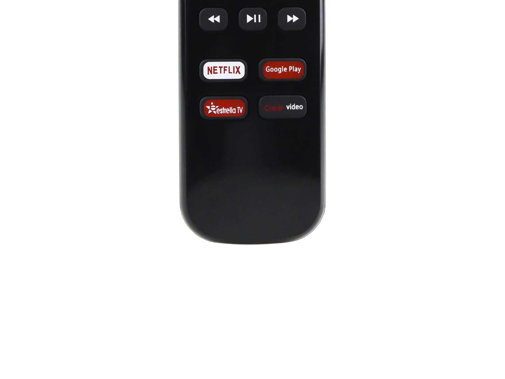 CONTROL EXPERT Control Remoto Compatible con ROKU ATVIO HISENSE Smart TV Netflix Google Play Claro Video Pantalla TV