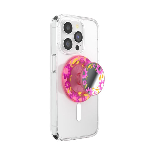 Agarre Magnético PopGrip PopSockets Negro Parte Superior Intercambiable para iPhone MagSafe