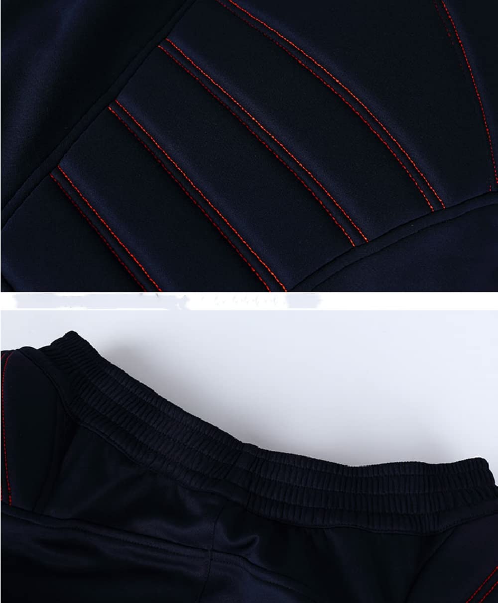 KELME Pantalones de fútbol Goalkeeper Pro con protecciones para niños - Azul oscuro, 8 años
