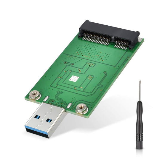 Adaptador mSATA a USB 3.0 ELUTENG Mini Convertidor SATA Disco Duro Externo Portátil