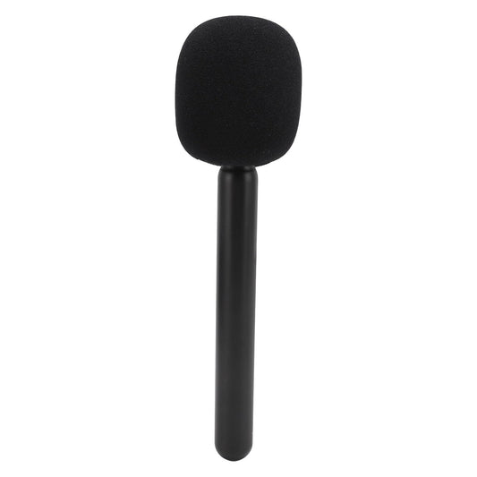 Adaptador de Micrófono Inalámbrico Dpofirs Negro Ligero para Entrevista