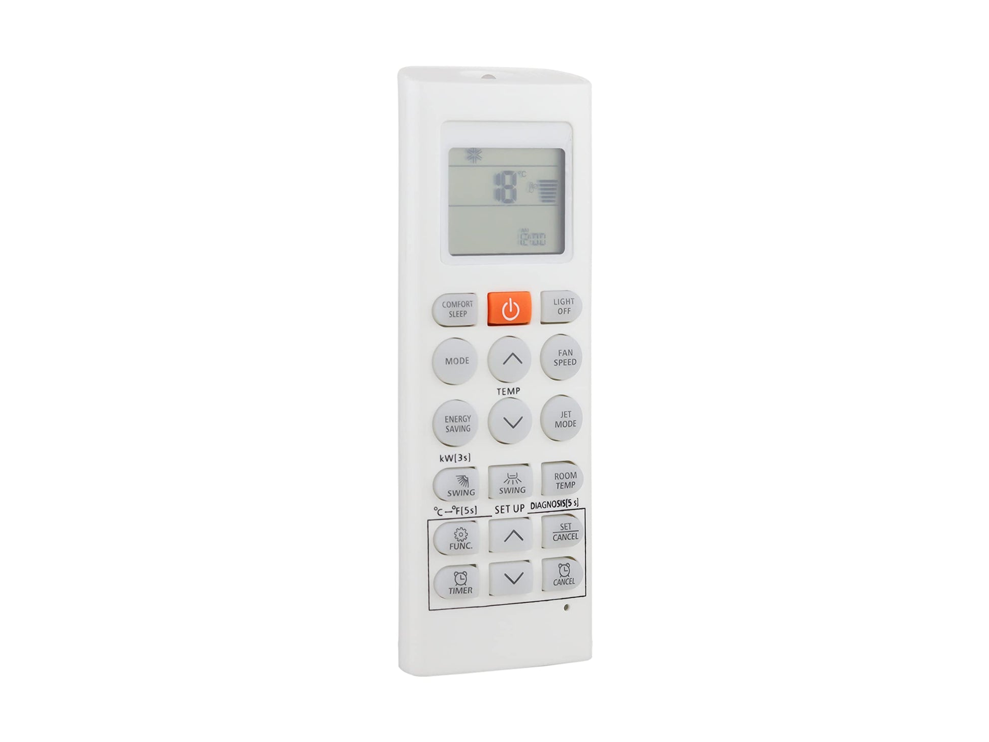 CONTROL EXPERT Control Remoto Compatible con LG minisplit Aire Acondicionado Inverter Clima