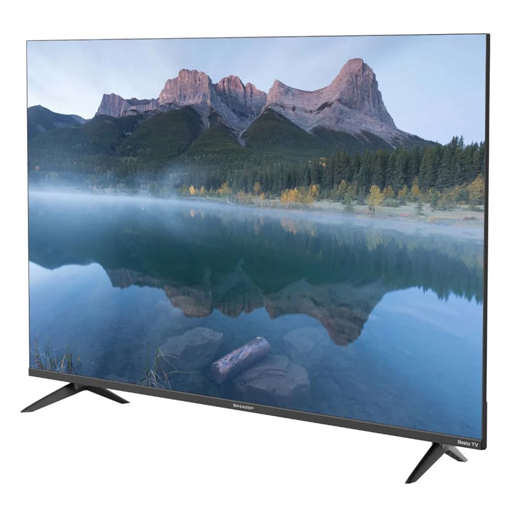 Sharp 4K Smart LED TV de 50" - Roku TV con WiFi