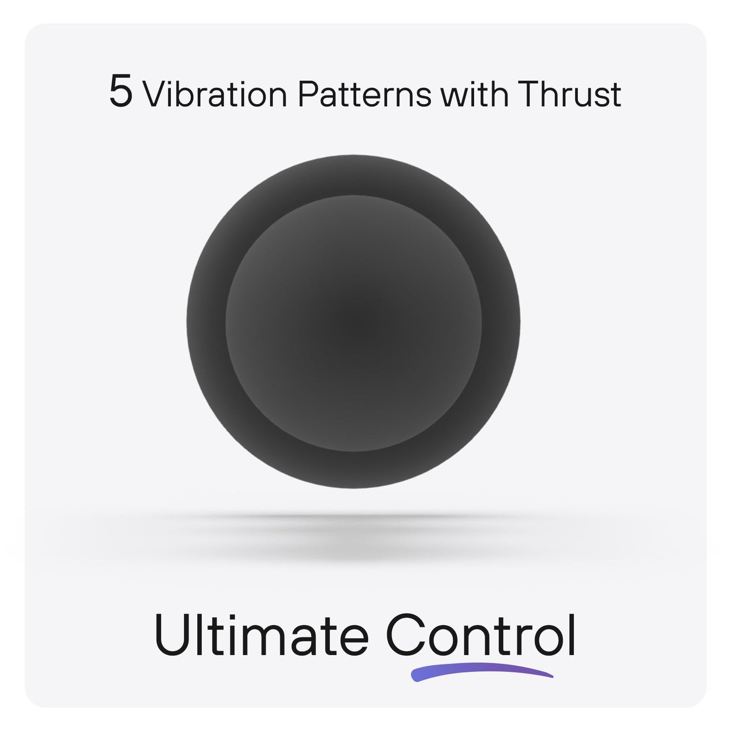 Bed Geek PLAY:PULSE- Plug Anal Vibrador con Control Remoto - Estimulador Prostático y de Punto G con 5 Modos de Vibración y Empuje - 5.8" de Longitud, Silicona Impermeable y Recargable