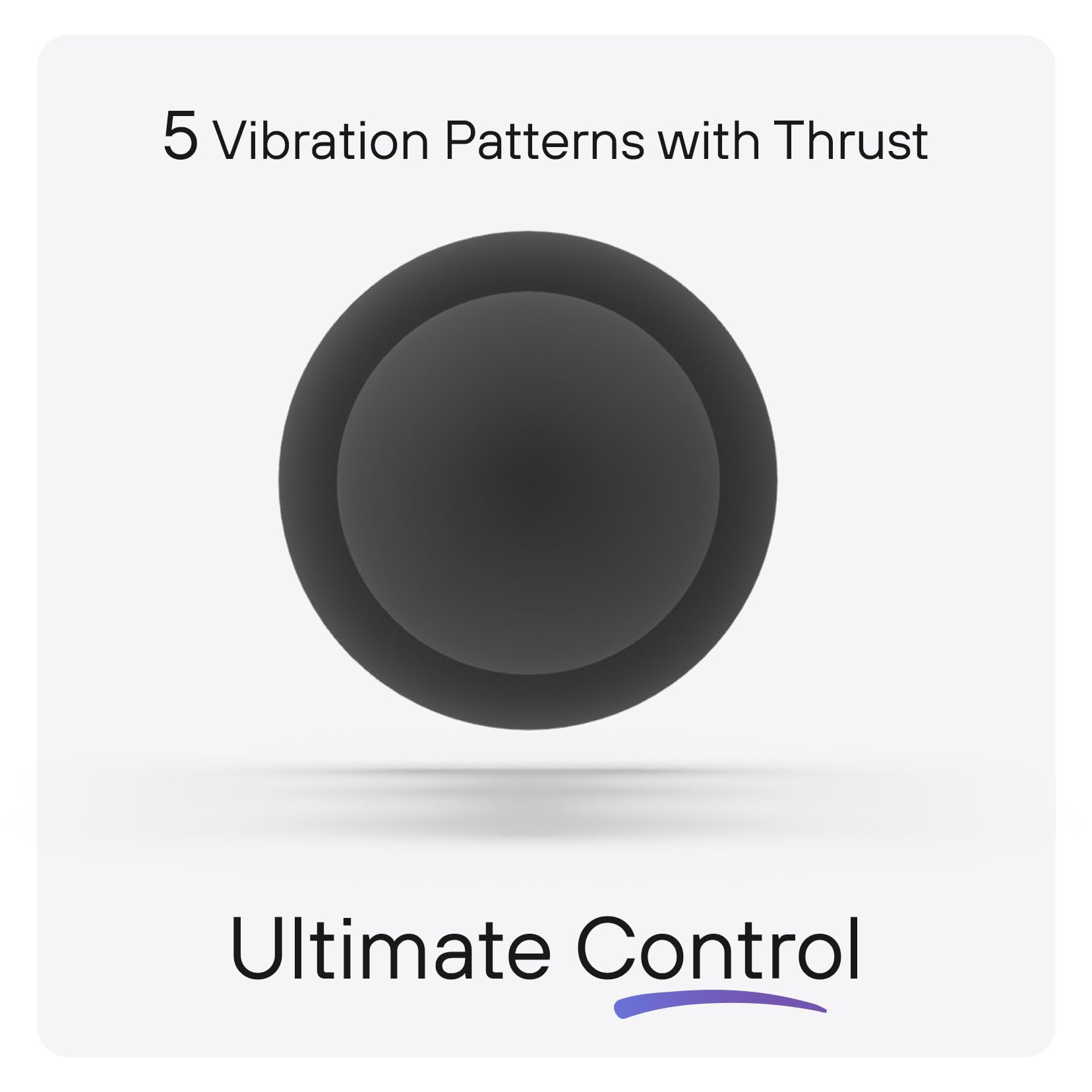 Bed Geek PLAY:PULSE- Plug Anal Vibrador con Control Remoto - Estimulador Prostático y de Punto G con 5 Modos de Vibración y Empuje - 5.8" de Longitud, Silicona Impermeable y Recargable