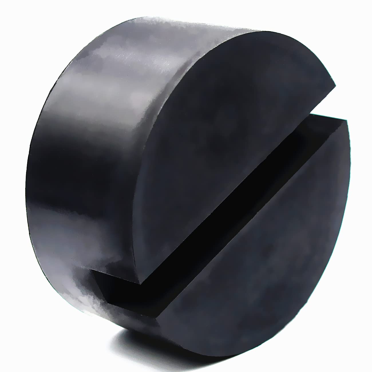 Jack Pad Protector universal con riel de marco ranurado, almohadilla de goma adaptadora de tamaño mediano (paquete de 1)