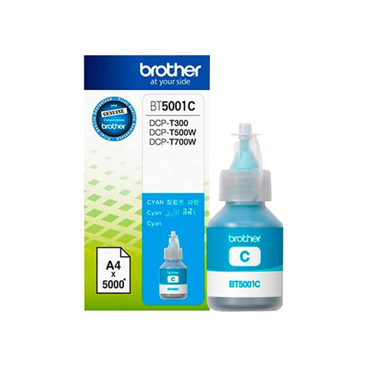 Brother BT5001C botella de tinta 5,000 Páginas cian