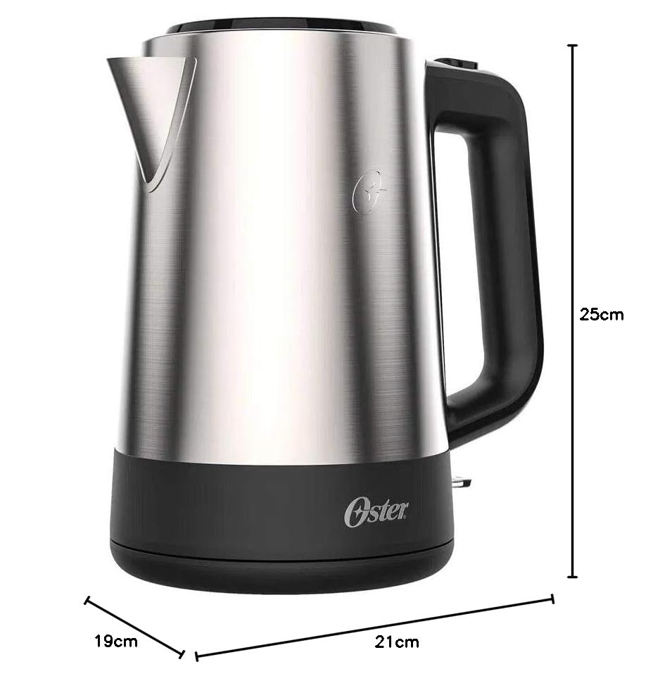 Hervidor Eléctrico Oster Acero Inoxidable 1.7 L