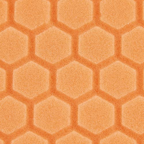 Chemical Guys Hex-Logic Pad, Esterilla de Corte Mediana Pesada, Anaranjado, 6.5 in (16.51 cm)