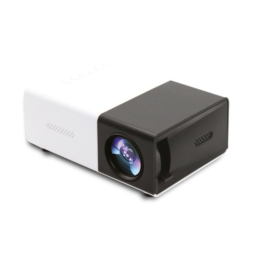 Proyector Mini Portátil Inteligente para Cine en Casa Compatible con USB y Tarjeta TF