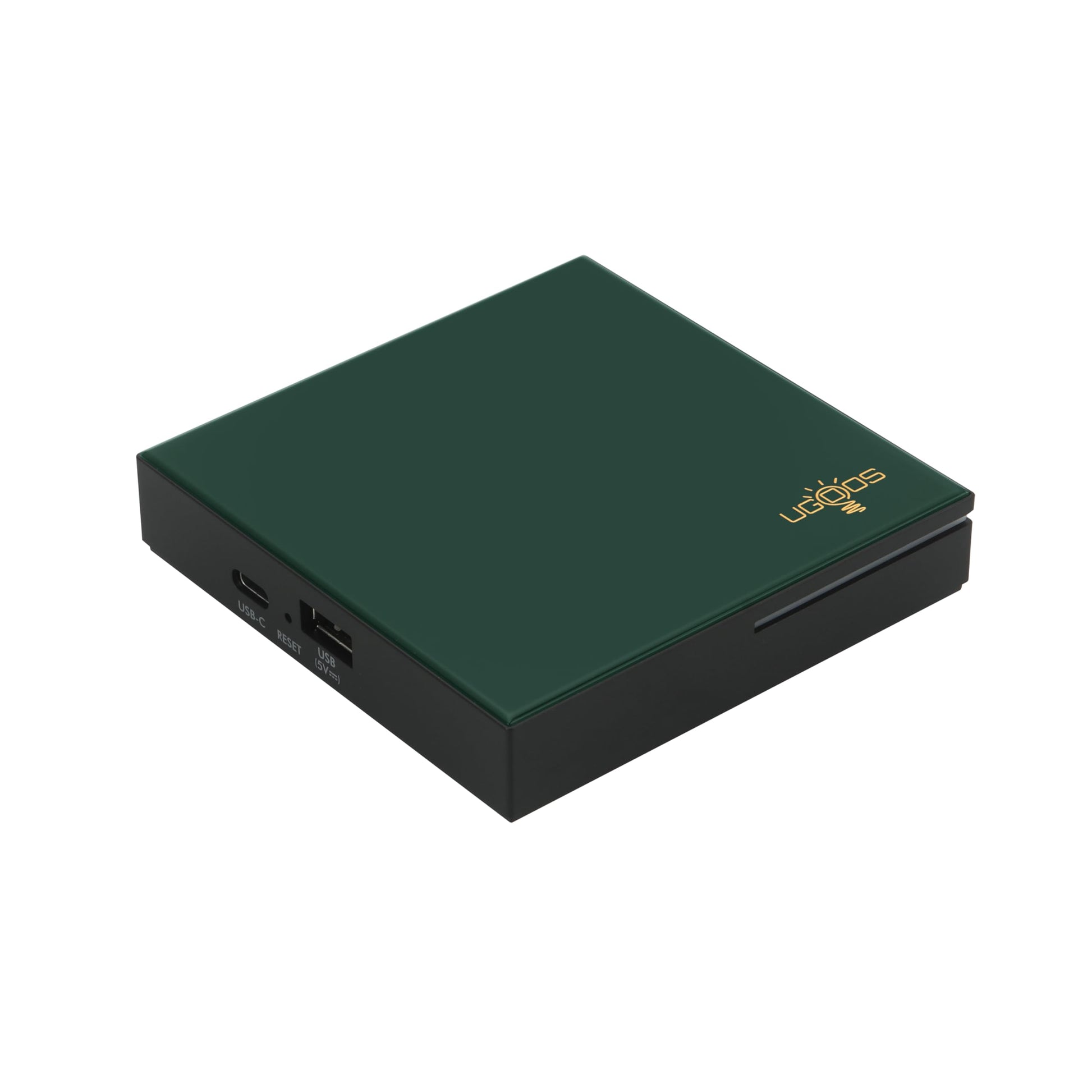Ugoos SK4 Pro TV Box Android 14.0 Amlogic S905X5M-K 4 GB RAM 64 GB ROM 2.4G/5G Wi-Fi Dual Ethernet 100M USB 2.0 BT5.4 Soporte AV1 VP9 H.265 4K HDR
