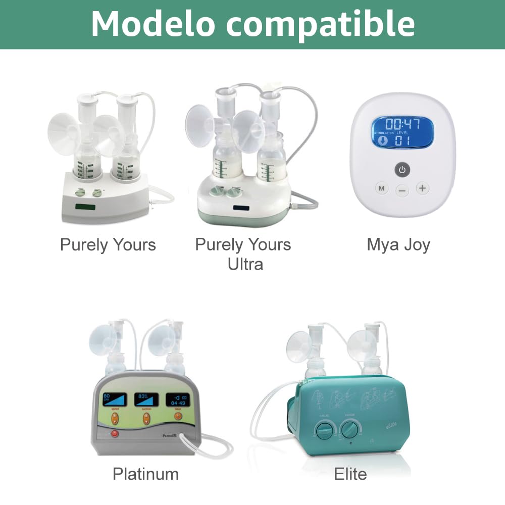 Válvulas tipo pico de pato Maymom compatibles con extractores Ameda MYA Joy y Purely Yours; empaque comercial sellado de fábrica