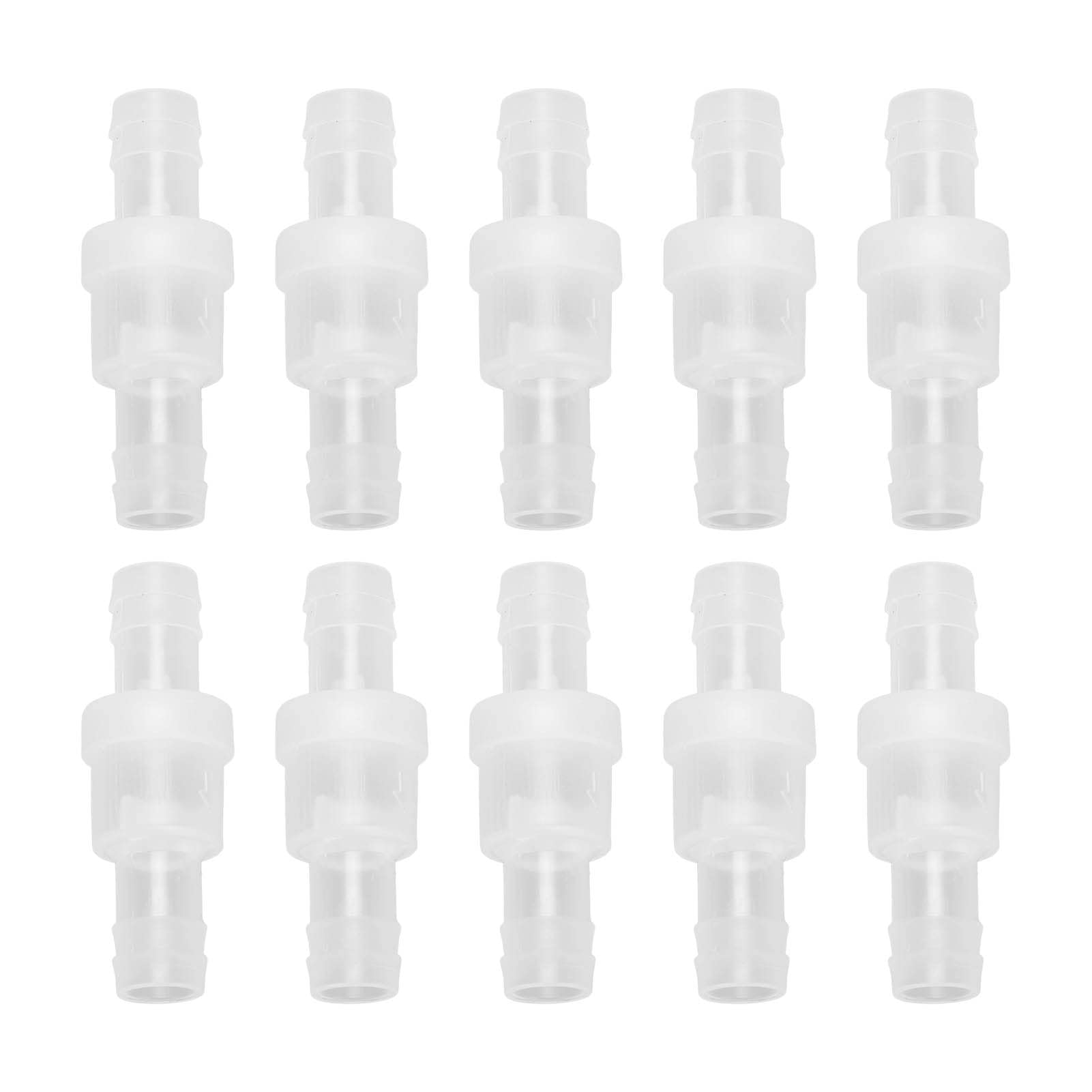 Válvulas de Retención Unidireccional de Plástico para la Industria Química 12mm translucent