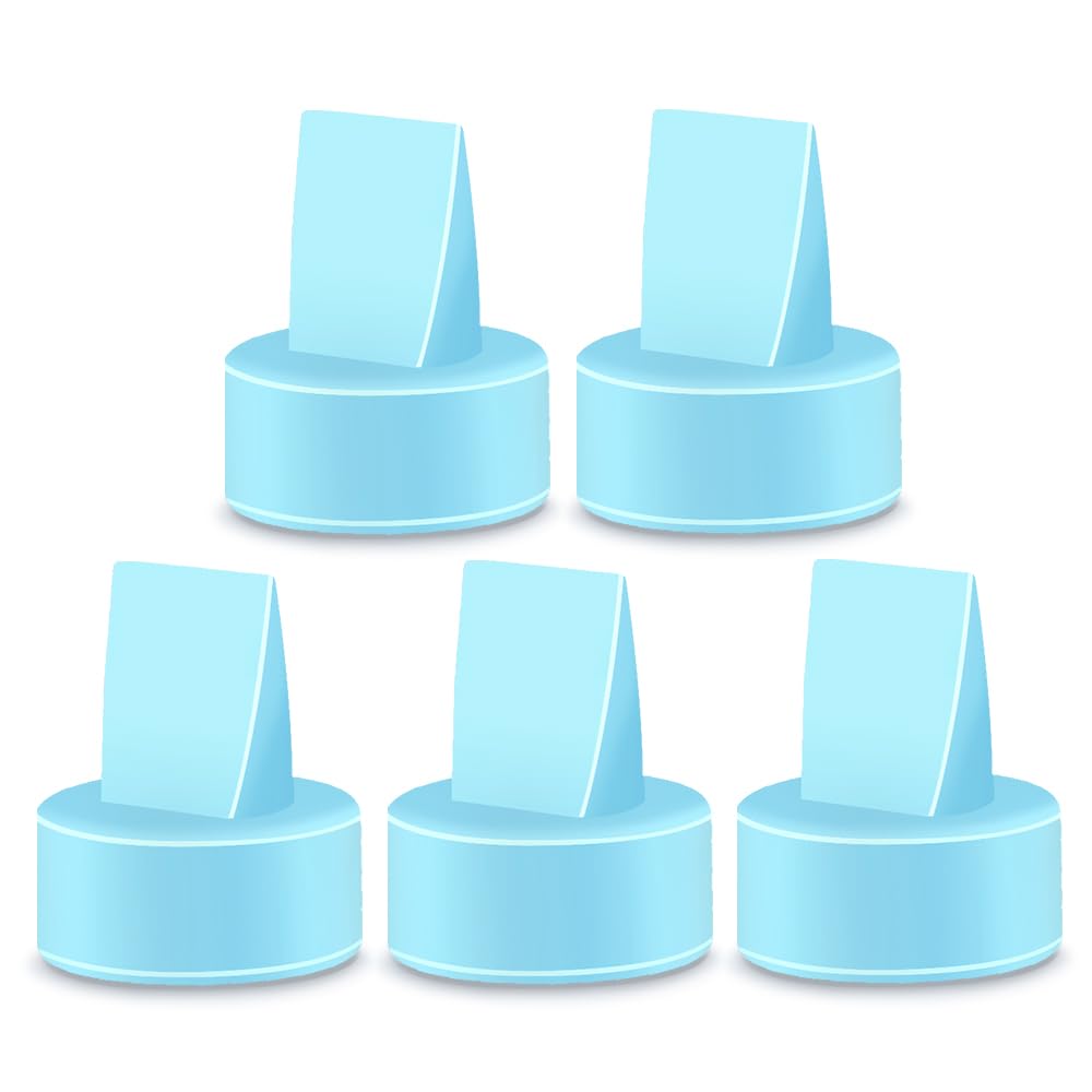 Válvulas tipo pico de pato Maymom compatibles con Spectra S1, S2, 9 Plus y Dew 350 – No son piezas originales de Spectra, accesorios S2, reemplazo de válvula (azul, 5 unidades)
