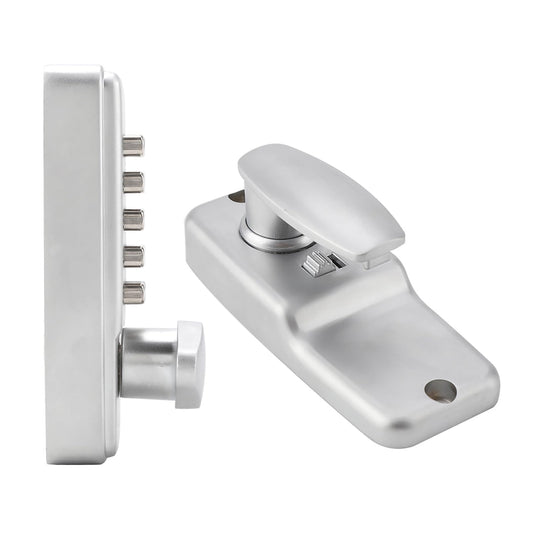 FTVOGUE 2-8 Bloqueo de código Digital mecánico Cerradura sin Llave la Puerta Entrada Teclado Palanca combinación manija contraseña Seguridad para Delantera Puertas Exteriores aleación Zinc