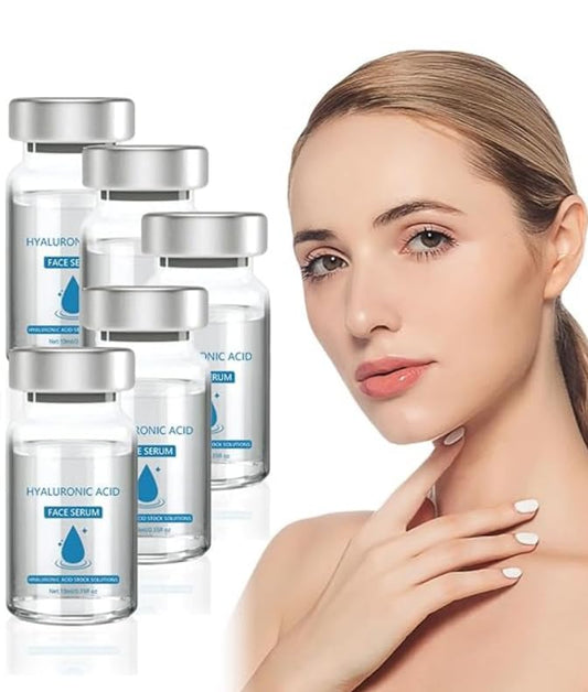 Set of 5 Micro Infusion System with Facial Serum for Skin Care - Glamorys Ultimate Facial Treatment Kit