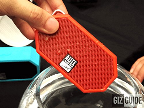 Altec Lansing IMW257-DR Mini H2O Waterproof, Sandproof, Snowproof and Shockproof Bluetooth Bocina, Deep Red