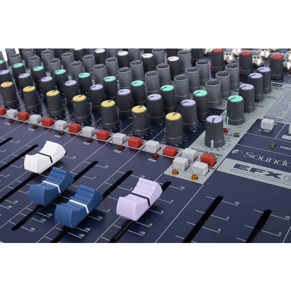 Mezclador Soundcraft EFX8 Alto Rendimiento de 8 Canales con Efecto Léxico