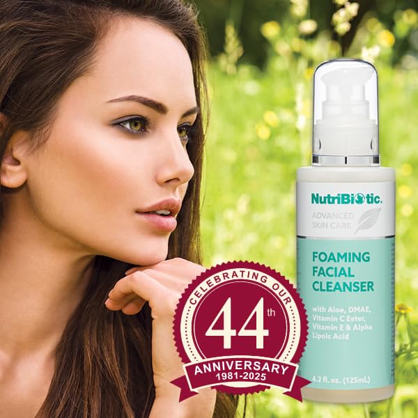 Nutribiotic - Foaming Facial Cleanser, 4.2 oz liquid