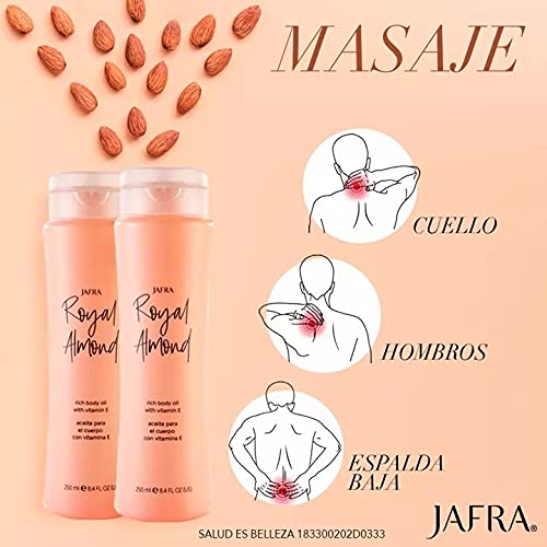 Sets Aceites Corporales Jafra a Escoger (Almendras, 2 Botellas 250ml cada una)