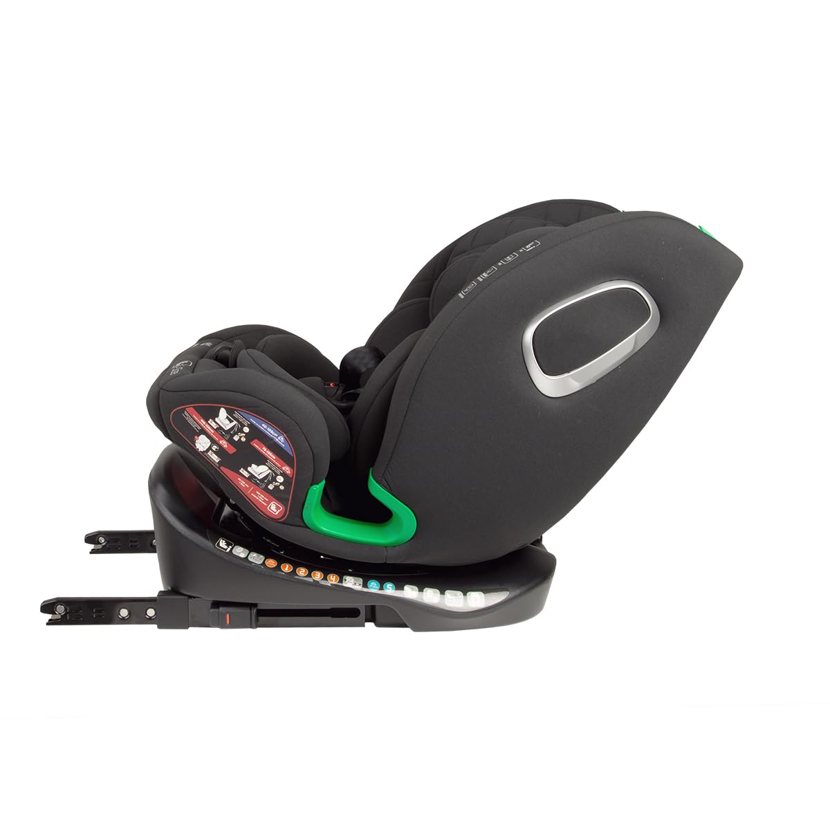 Autoasiento HAMBURGO I-Size 40-150cm Isofix (Negro)