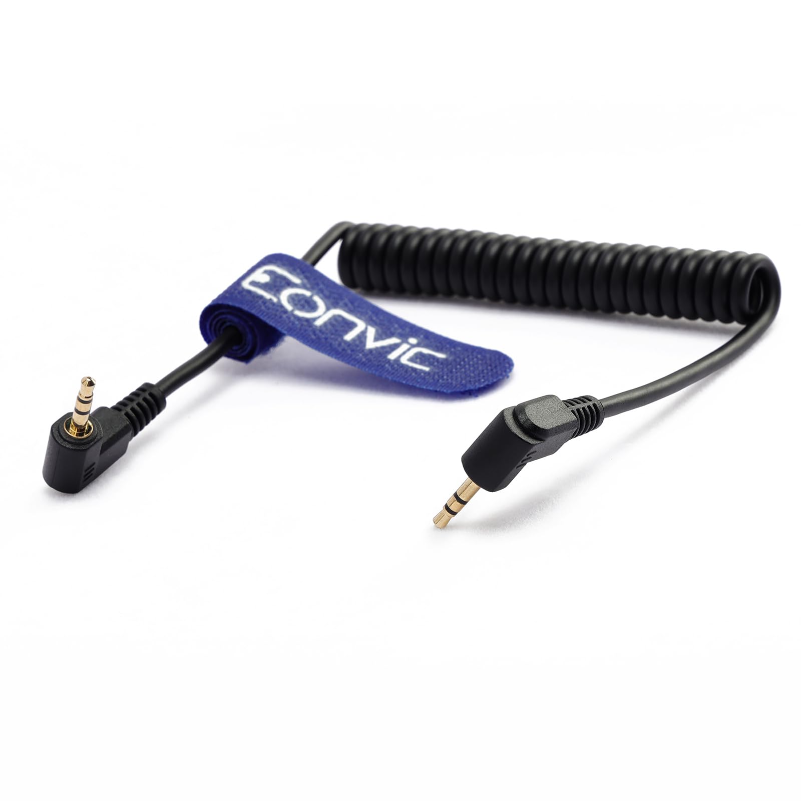 Eonvic - Cable de control remoto de ángulo recto de 2,5 mm a C1 para Canon 300D/200D/200D II/2000D/1500D/1300D Pentax 645D Hasselblad H3D II Fujifilm XT30 GFX100