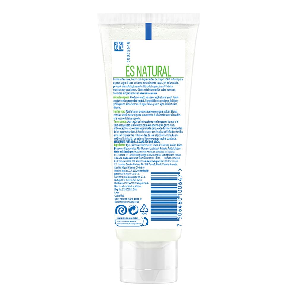 Gel Lubricante Personal Sico Naturals 100ml