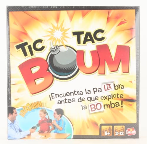 Goliath Games Juego de Mesa Tic TAC Boum