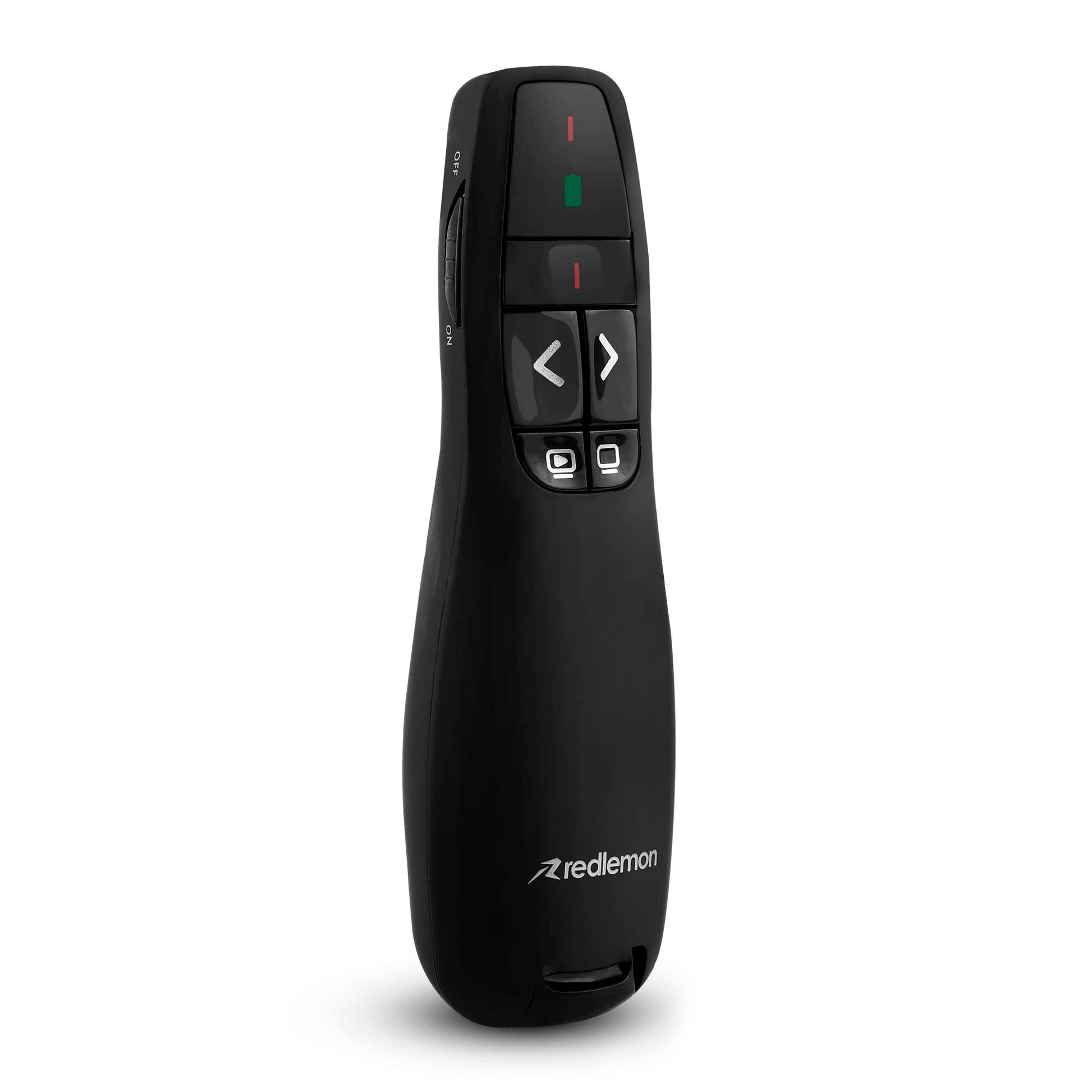 Presentador Inalámbrico Redlemon Negro con Receptor USB y Estuche