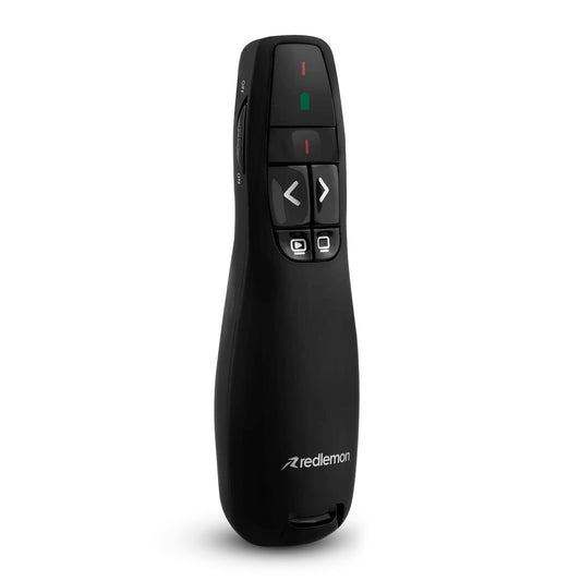 Presentador Inalámbrico Redlemon Negro con Receptor USB y Estuche