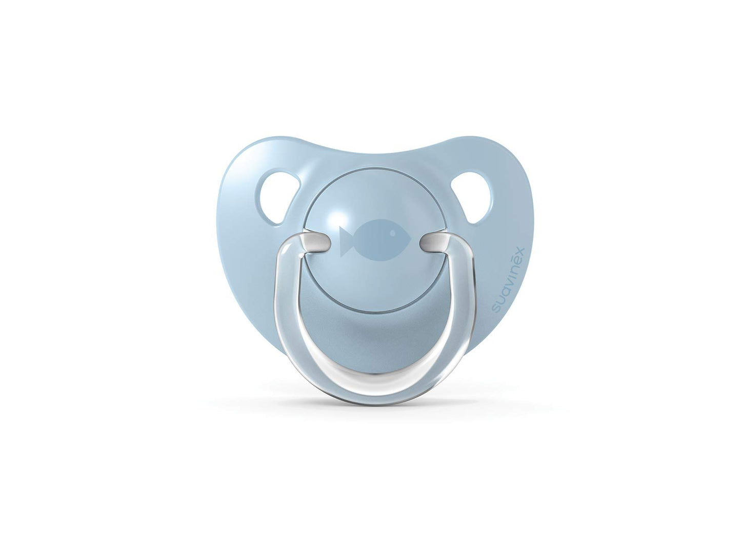 Set de Clip y Chupón Anatómico Suavinex Azul Memories para Bebé