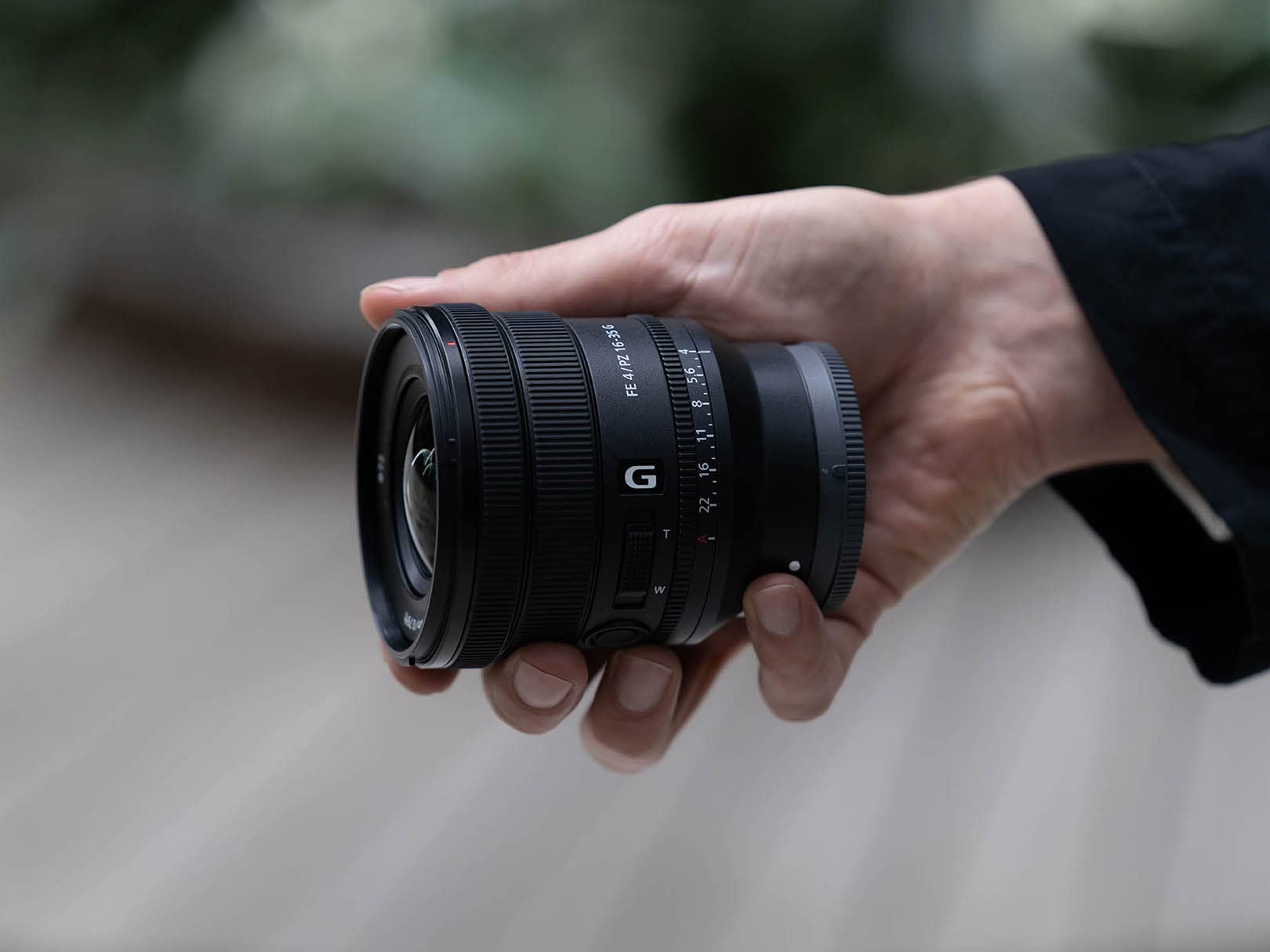 Lente Zoom Angular Sony G 16-35mm Montura E Full Frame con Estabilizador